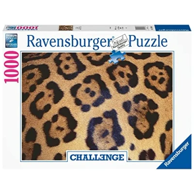 Afbeelding van Ravensburger puzzel Challenge Animal Print Legpuzzel 1000 stukjes