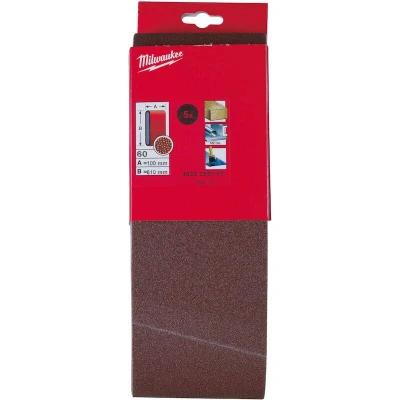 Afbeelding van MILWAUKEE 4932355067 schuurband 610 x 100 mm, korrel 60 (5 st.)