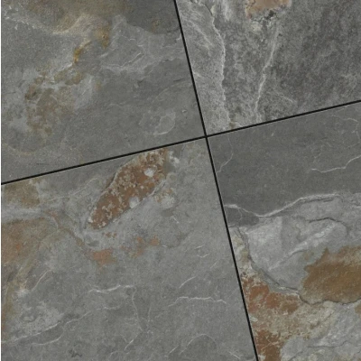 Afbeelding van Keramische tuintegel Varia Antracite 40x80x3cm