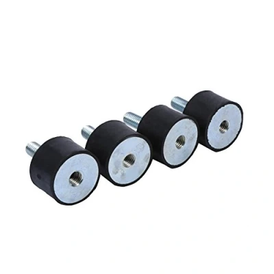 Afbeelding van Qiilu 4 x M8 rubberen houders, schokdempers, anti trilling, Silentblock Bobbins (VD30 20 23)