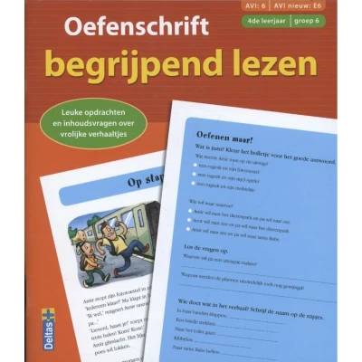 Afbeelding van Oefenschrift begrijpend lezen Groep 6 4de leerjaar