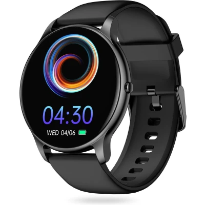 Afbeelding van FITAGE Sporthorloge Smartwatch Stappenteller Horloge Smartwatches Activity Tracker GPS Dames en Heren Zwart
