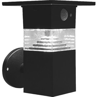 Afbeelding van V TAC VT 1169 Solarlampen Solar Wandlampen Sensor IP54 3 Watt 250 Lumen 3000K
