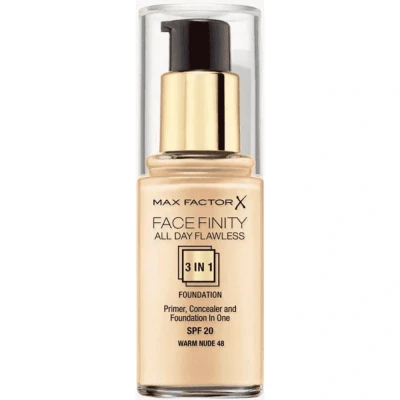Afbeelding van Max Factor Face Finity 3in1 Foundation 48 Warm Nude