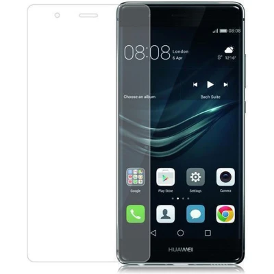 Afbeelding van Cadorabo Screenprotector geschikt voor Huawei P9 LITE 2016 / G9 Pantser film Beschermende in KRISTALHELDER Geharde (Tempered) display beschermglas 9H hardheid met 3D Touch