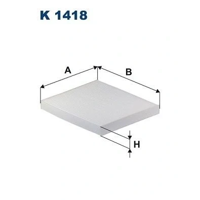 Afbeelding van FILTRON K 1418 Interieurfilter Stoffilter 288 245 30 VOLVO: XC40, LYNK &amp; CO: 01 SUV