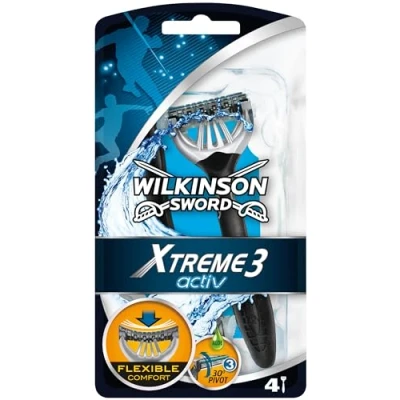 Afbeelding van Wilkinson Xtreme III Wegwerp Mesjes Active 4+2gratis