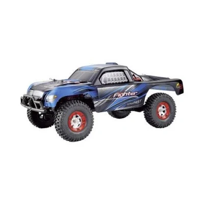 Image de AMEWI RTR de courte durée sans balai 4WD Fighter PRO RC noir, rouge