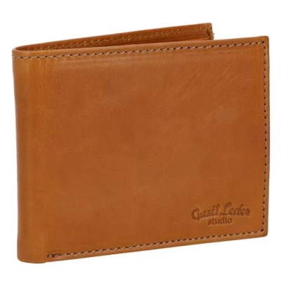 Afbeelding van Gusti Leder Pawel Portemonnee, Heren, Maat: One Size, Hazelnut