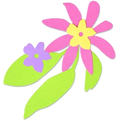 Afbeelding van Sizzix Bigz Die Nordic Flowers 665825 Olivia Rose (01 22)