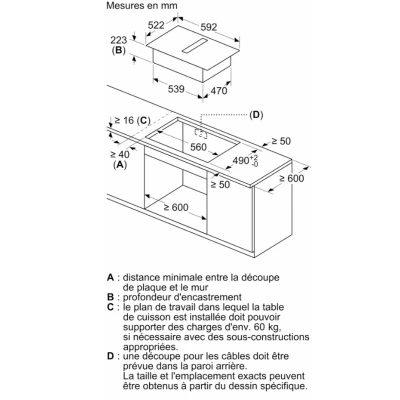 Afbeelding van Siemens iQ500 ED631HQ26E kookplaat Zwart Ingebouwd 60 cm Inductiekookplaat zones 4 zone(s)