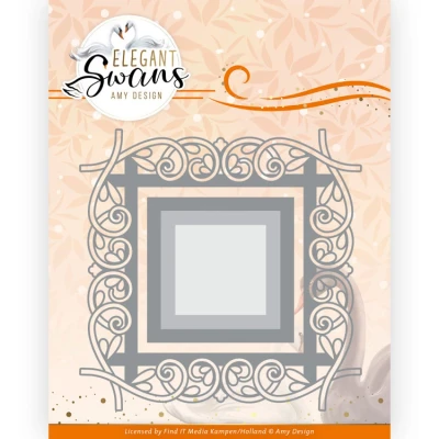 Afbeelding van Dies Amy Design Elegant Swans Frame
