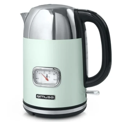 Afbeelding van Muse MS 020 AG Draadloze elektrische waterkoker, 1,7 liter, mint groen