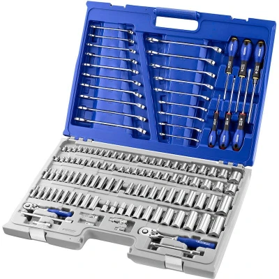 Image de EXPERT E034835 jeu d&#039;outils avec douilles 1/4&quot; et 3/8&quot; 126 pièces