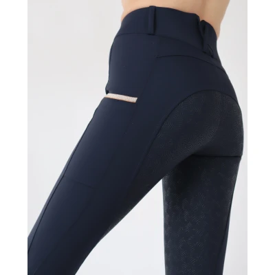 Image de Rebel Pantalon d&#039;Équitation Tone in Adhérence totale Marin EU 32
