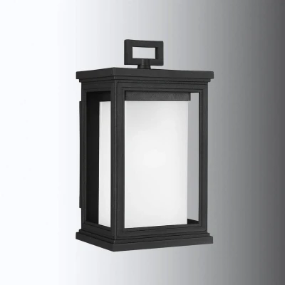 Afbeelding van Feiss LED Wand Buitenlamp Roscoe 1X E27 Max 60W IP44 Dimbaar Textured Black