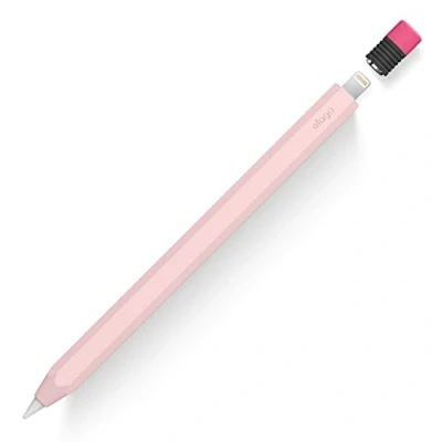 Afbeelding van elago Klassieke potloodhoes, compatibel met Apple Pencil 1e generatie, klassiek design, duurzame siliconen (Lovely Rose)