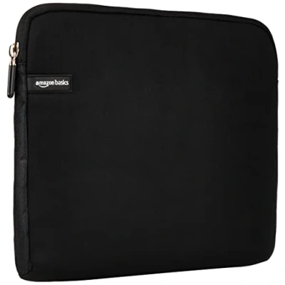 Afbeelding van Amazon Basics NC1303153 laptop beschermhoes, 35,6 cm, zwart, 14 inch