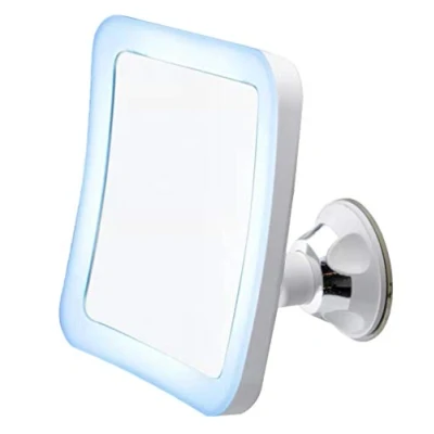 Afbeelding van Camry verlichte make upspiegel LED vierkant CR 2169 wit