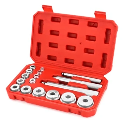 Afbeelding van QWORK® 17 delige lagertrekker, lagergereedschap van aluminium, lagertrekkerset