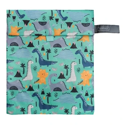 Image de NERTHUS Sac isotherme réutilisable pour le déjeuner, goûter, sandwich, porte sandwich