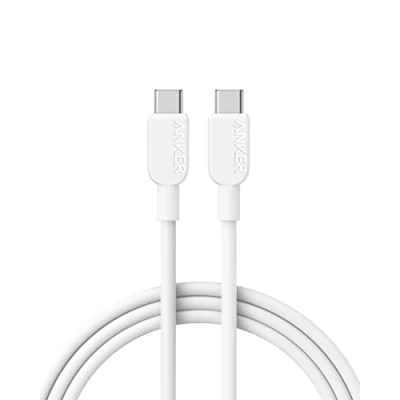 Afbeelding van Anker 310 USB C naar kabel (180 m, 60 W/3 A) oplaadkabel snellaadkabel voor Samsung Galaxy S23, iPad Pro 2021, Mini 6, Air 4, MacBook 2020, schakelaar (USB 2.0)