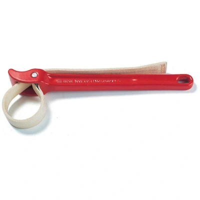 Image de RIDGID 31370 clé à sangle en aluminium pour plastique 18&quot; avec 17&quot; x 1 3/4&quot; (125 mm 5&quot;)