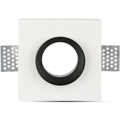 Afbeelding van V tac Spot fitting Vt 866 10 X Cm Gu10 Gips/staal Wit