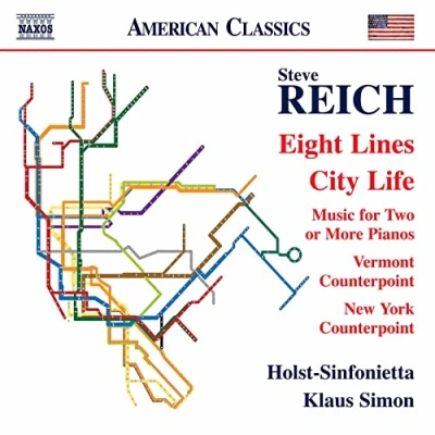 Afbeelding van Klaus Simon Holst Sinfonietta Eight Lines City Life (CD)