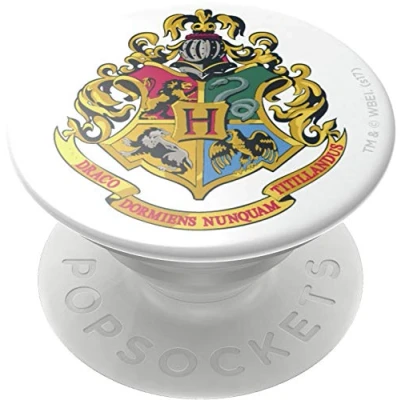 Afbeelding van PopSockets PopGrip Houder en handgreep voor smartphone tablet met verwisselbare top Hogwarts