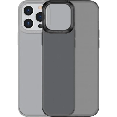 Afbeelding van BASEUS Simple Soft TPU Back Cover iPhone 13 Pro Max Hoesje Zwart