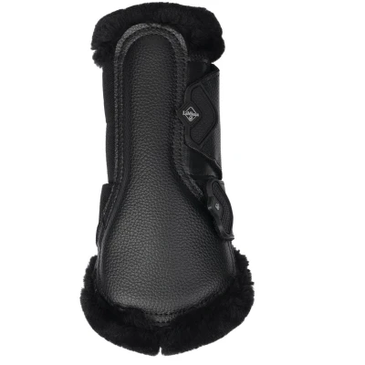 Afbeelding van Le Mieux Fleece Beenbeschermers zwart/zwart maat:m