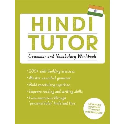 Afbeelding van Hindi Tutor Grammar and Vocabulary Workbook Learn with Teach Yourself Advanced beginner to upper intermediate course