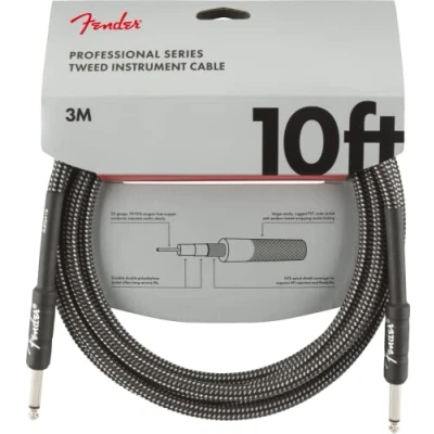Afbeelding van Fender Professional Tweed kabel 3 m Gitaarkabel