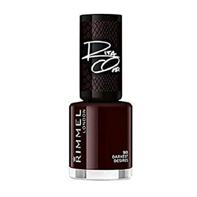 Image de Rimmel London 60 Seconds Super Shine Vernis à ongles 901 Darkest Desires 8 ml