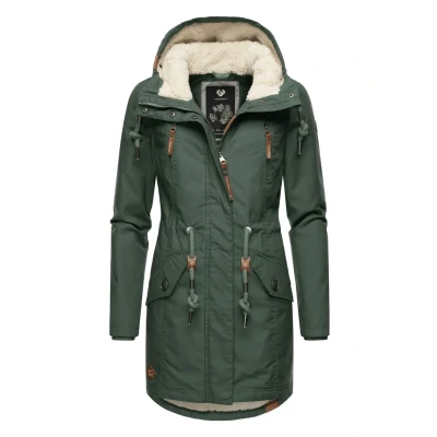 Afbeelding van Ragwear Elsie Winterjas, Dames, Maat: XS, Pine green