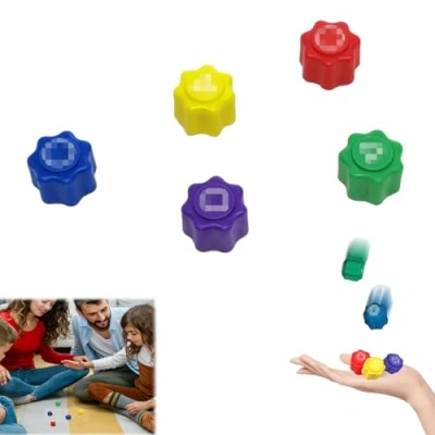 Afbeelding van Gxlaihly Traditioneel Koreaans Gonggi spel, Jack Stone, Stone Pebbles Set voor coördinatietraining kinderen en volwassenen (5 stuks)