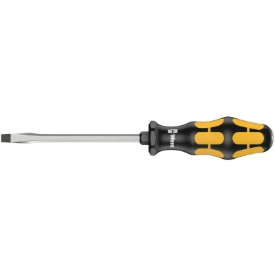 Afbeelding van Wera kraftform plus schroevendraaier met zeskantschacht en slagkop sleuf 9 x 150mm