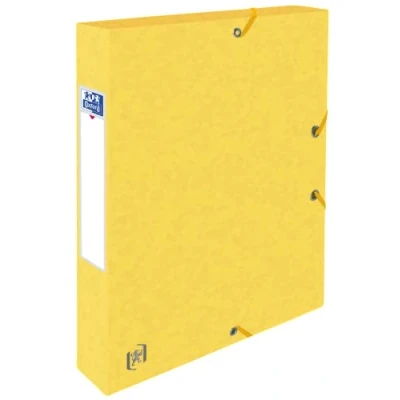 Afbeelding van Elastobox Oxford Top File+ A4 40mm geel