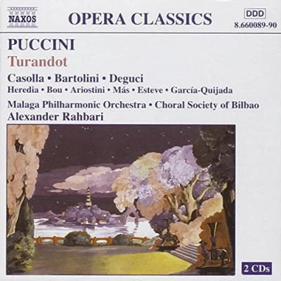 Afbeelding van Malaga Philharmonic Orchestra, Alexander Rahbari Puccini: Turandot (2 CD)