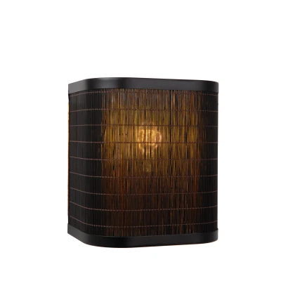 Afbeelding van Lucide TAGALOG Wandlamp 1xE27 Zwart