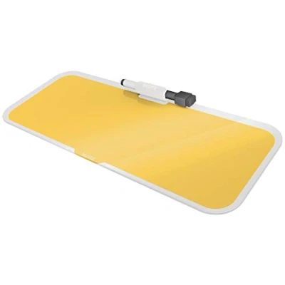 Afbeelding van Glas Desktop Pad Leitz Cosy geel