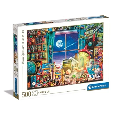 Afbeelding van Clementoni Puzzel 500 Stukjes High Quality Collection To The Moon, Voor Volwassenen en Kinderen, 14 99 jaar, 35148