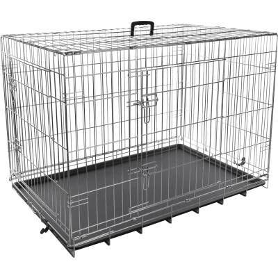 Afbeelding van Hondenbench Keo Zilver XL 109 x 70 76 cm
