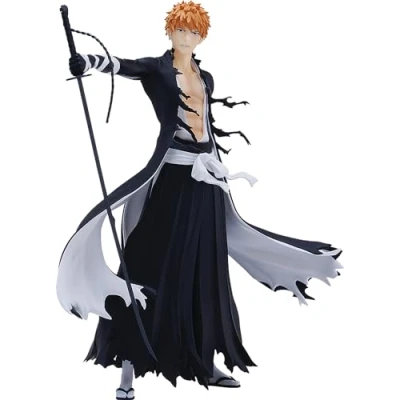 Afbeelding van Good Smile Company Bleach: Thousand year Blood War Pop Up Parade Pvc figuur Van Ichigo Kurosaki 19 Cm Zwart
