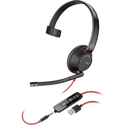 Afbeelding van POLY Blackwire C3215 Headset Bedraad Hoofdband Kantoor/callcenter USB Type C Zwart