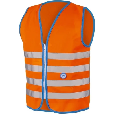 Afbeelding van Wowow Fun Jacket fluohesje, oranje, M (kind) Fluohesje