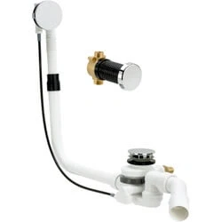 Afbeelding van Viega Multiplex Trio F badafvoer vul en overloopcombinatie 40/50 x