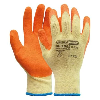 Afbeelding van Werkhandschoen polyester latex, 10/XL, MS Schippers, Oranje Geschikt voor Veehouderij