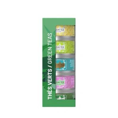 Afbeelding van Kusmi Tea Green Teas Theeset Met Losse Thee 5 X 25 Gram